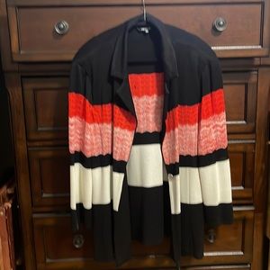 Misook xl orange jacket